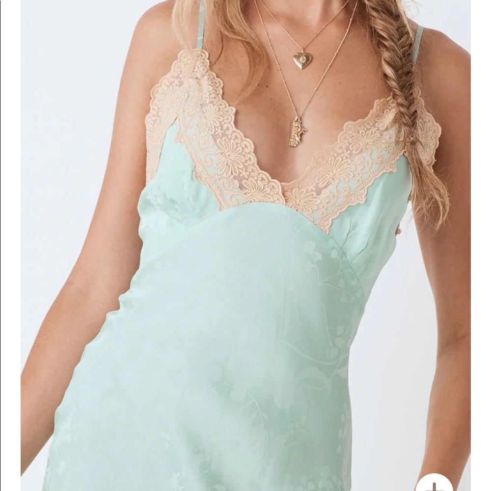 Spell and the gypsy ocean lace slip dress S small